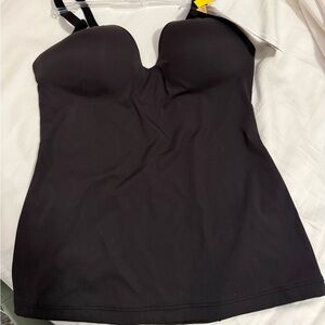 Maidenform Black Wireless Foam Cup Cami